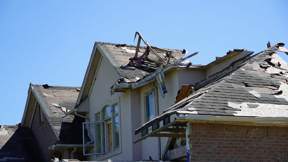 The kind of roof damage forcing homeowners to file claims with their insurance company.